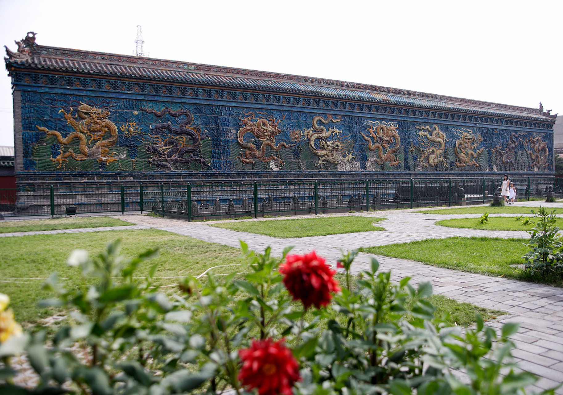 穿越时空的旅行# 大同九龙壁,一座充满古代建筑艺术独特魅力的瑰宝.