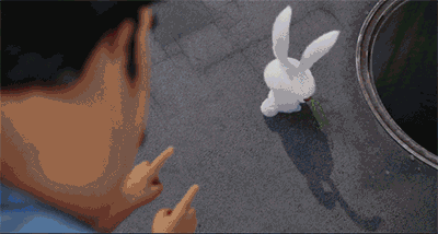 兔子奔跑gif图片