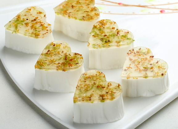 一组美食图片:桂花糕你喜欢吗?