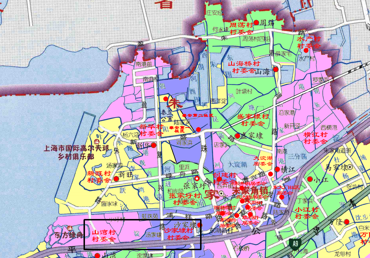 上海地铁17号线的终点站朱家角镇附近,征地建设华为人才公寓