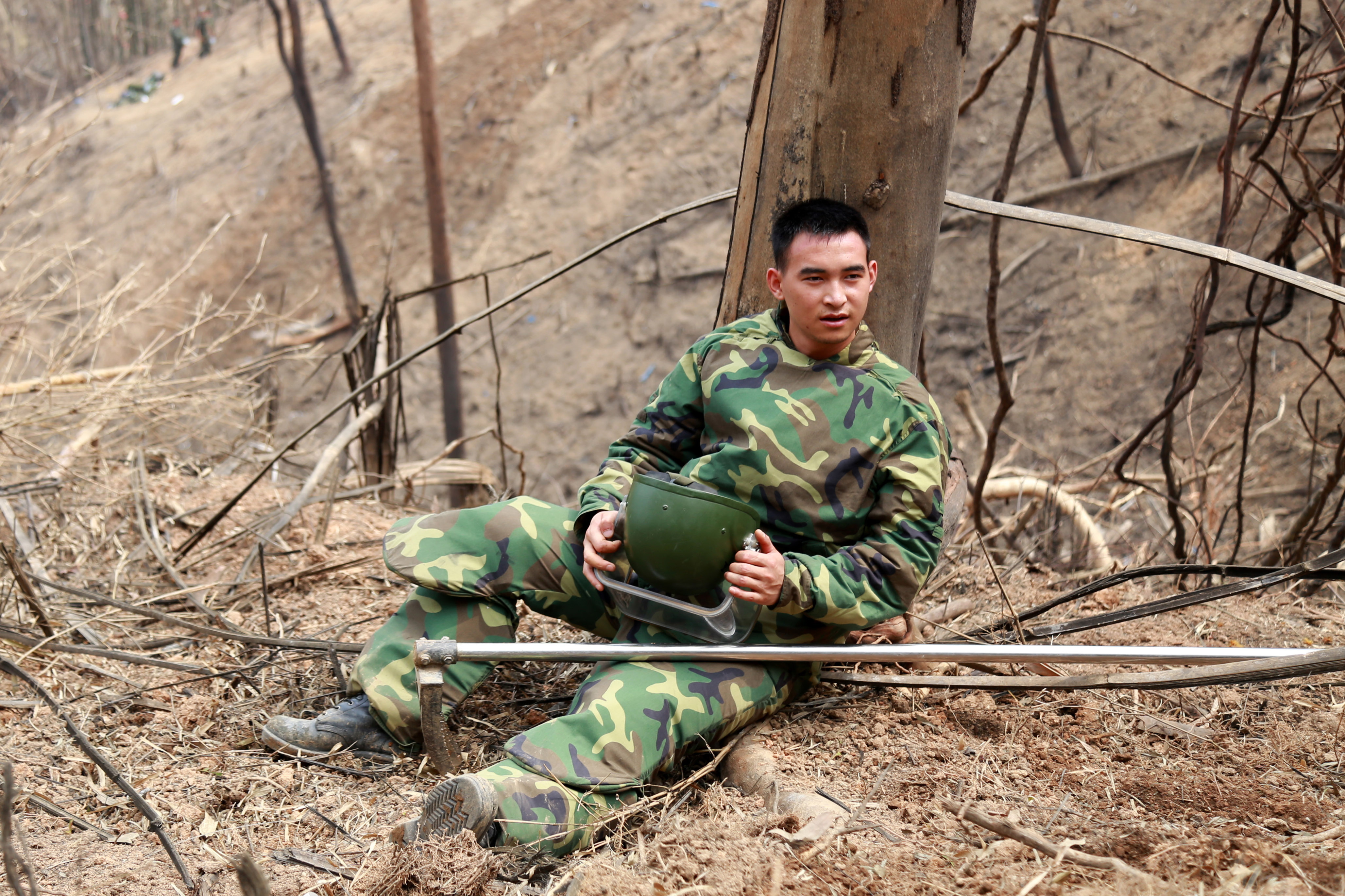 一名"90后"士兵绽放的青春之花——记南部战区陆军云南扫雷大队中士