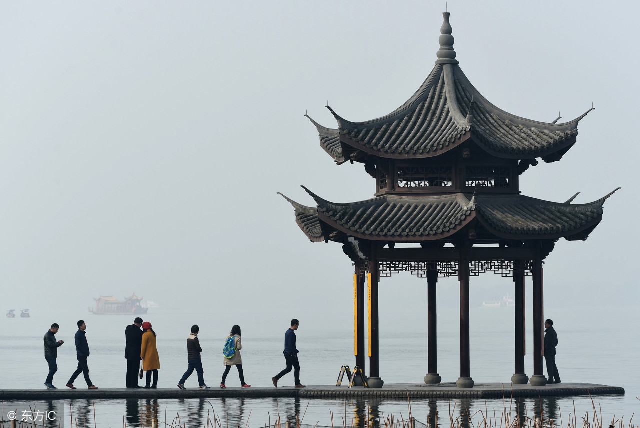 杭州西湖:风姿绰约集贤亭,让人流连忘返!