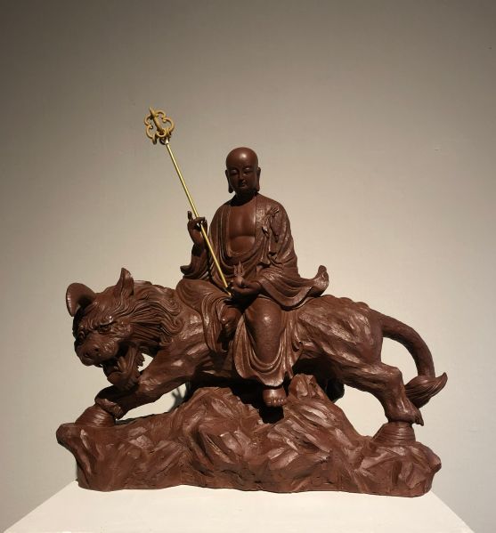 王潇笠《地藏》(紫砂)