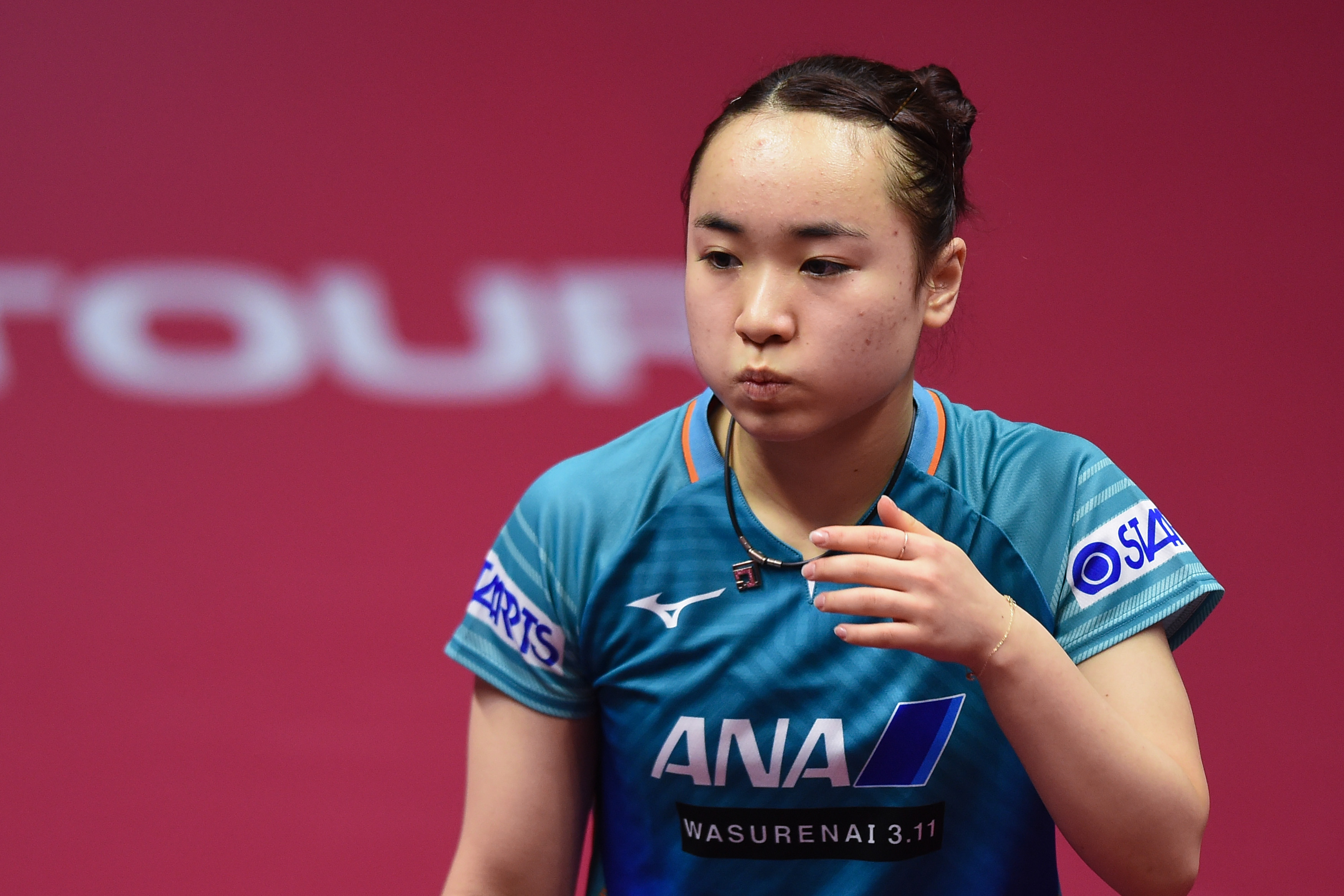 多哈,2020年3月9日    (体育)(6)乒乓球——卡塔尔公开赛:伊藤美诚获