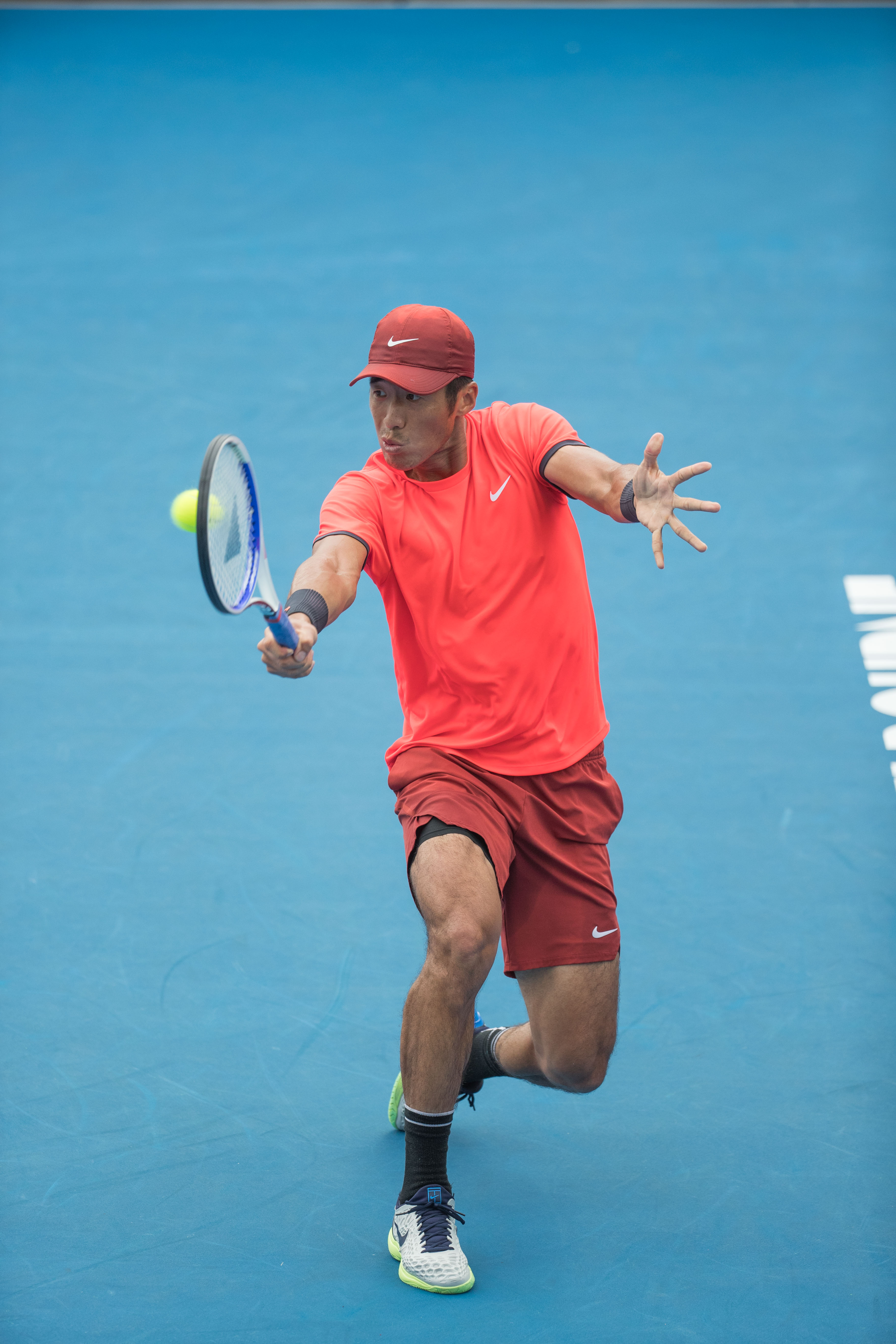 网球——澳网男单:中国选手李喆首轮出局