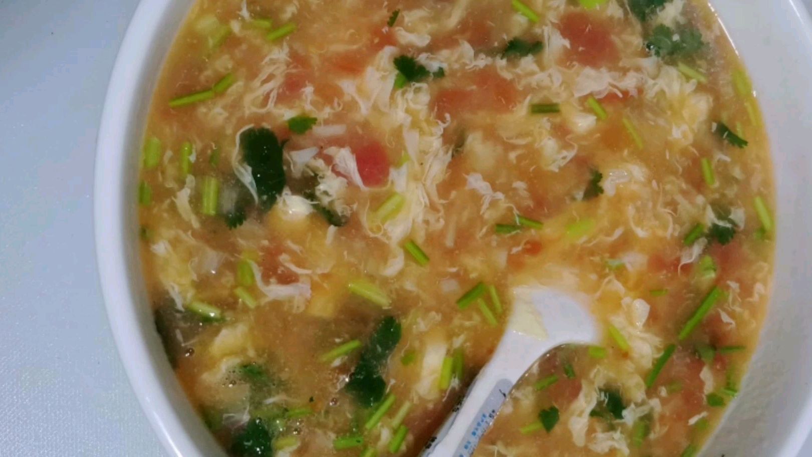 西红柿鸡蛋拌汤家常做法