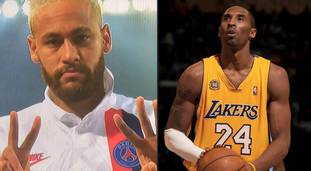 安息吧!内马尔破门后摆出24号手势纪念科比 他眼眶似乎都湿了