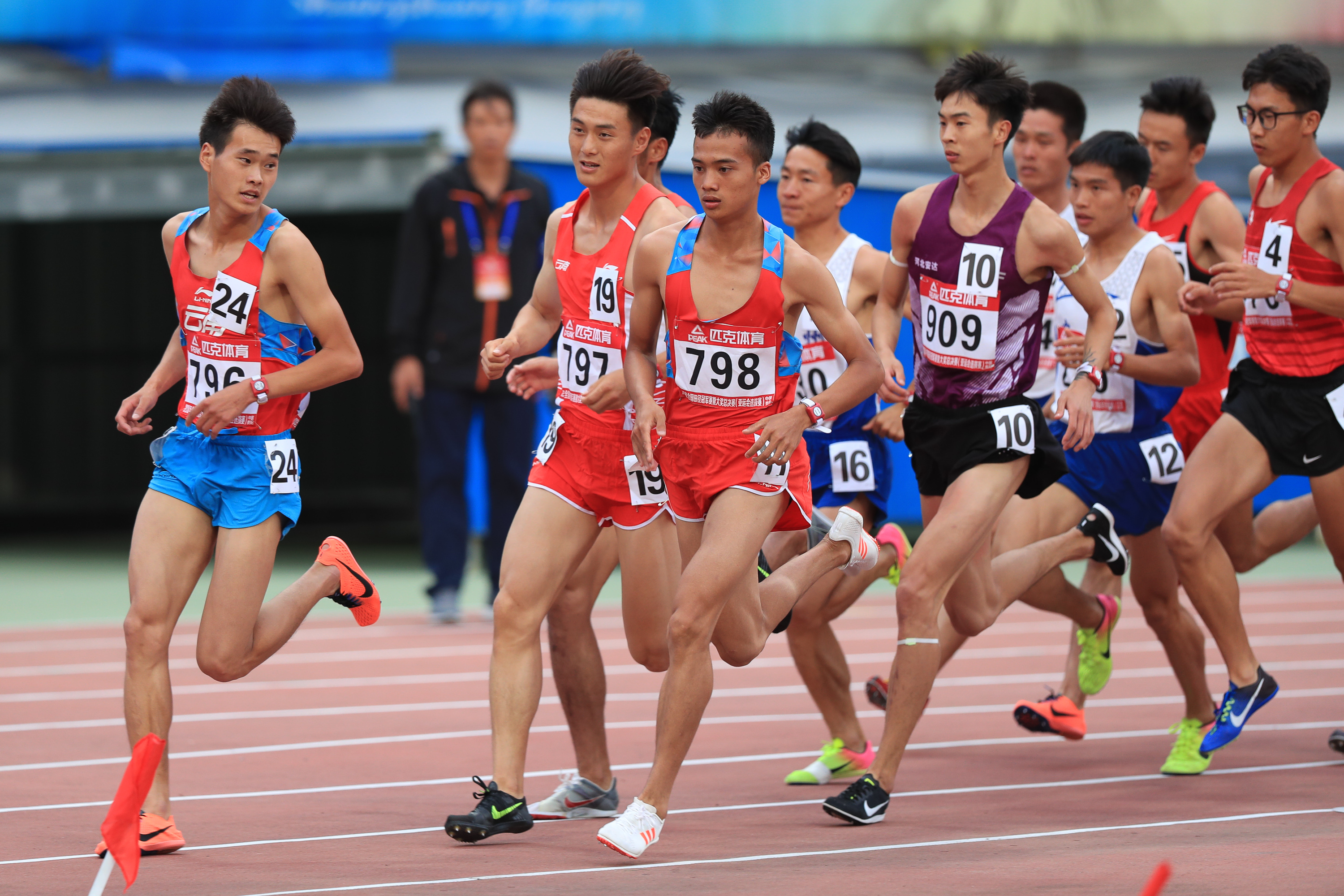 田径——2018全国田径冠军赛:男子3000米障碍赛况(2)