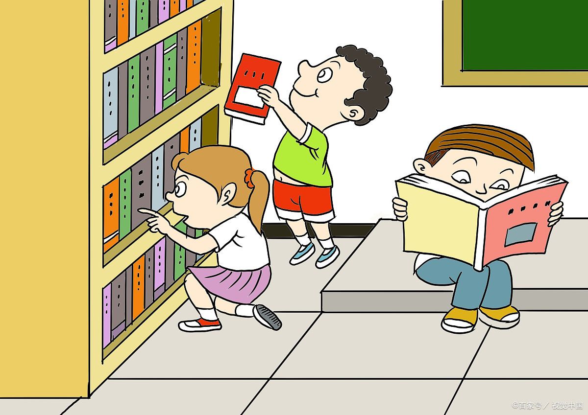 为什么不带孩子整理一个图书角呢?