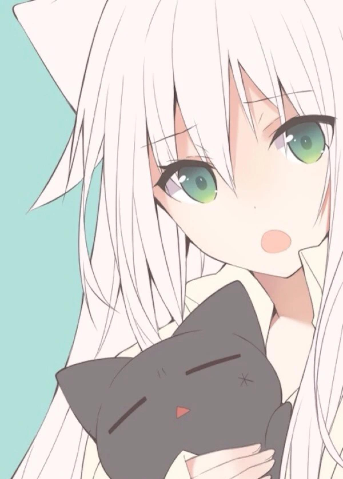 可爱的动漫猫耳风,不用来做头像真是太可惜了,明明那么萌萌哒