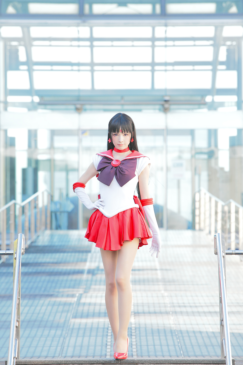 恶灵退散!日本第一"美少女战士"火野丽cosplay,至今无人超越