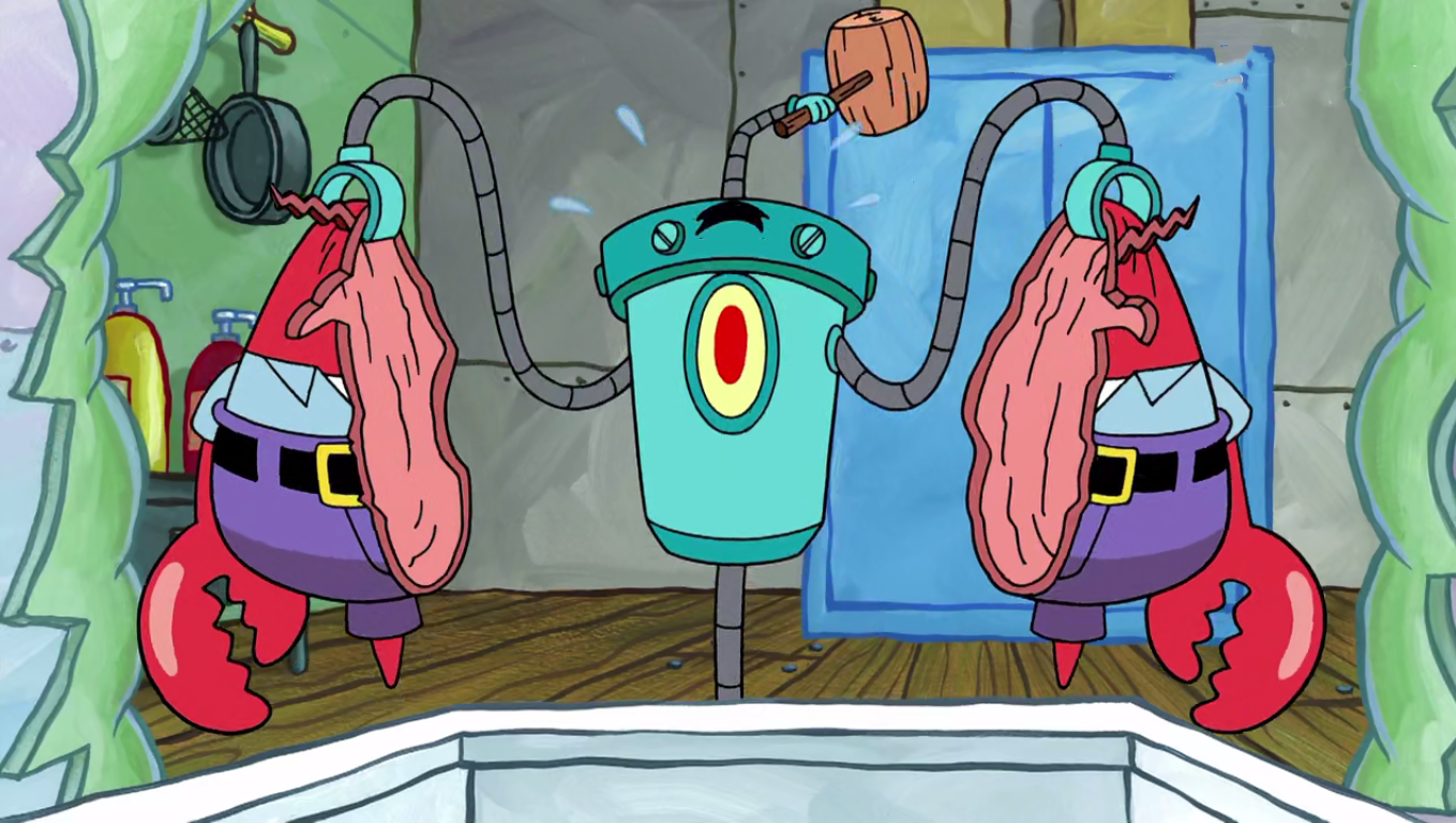 动作三:手撕蟹老板