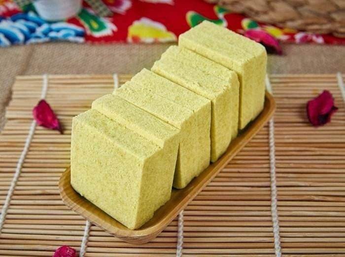 自制"绿豆糕",一碗绿豆一勺糖,简单易学好看好吃