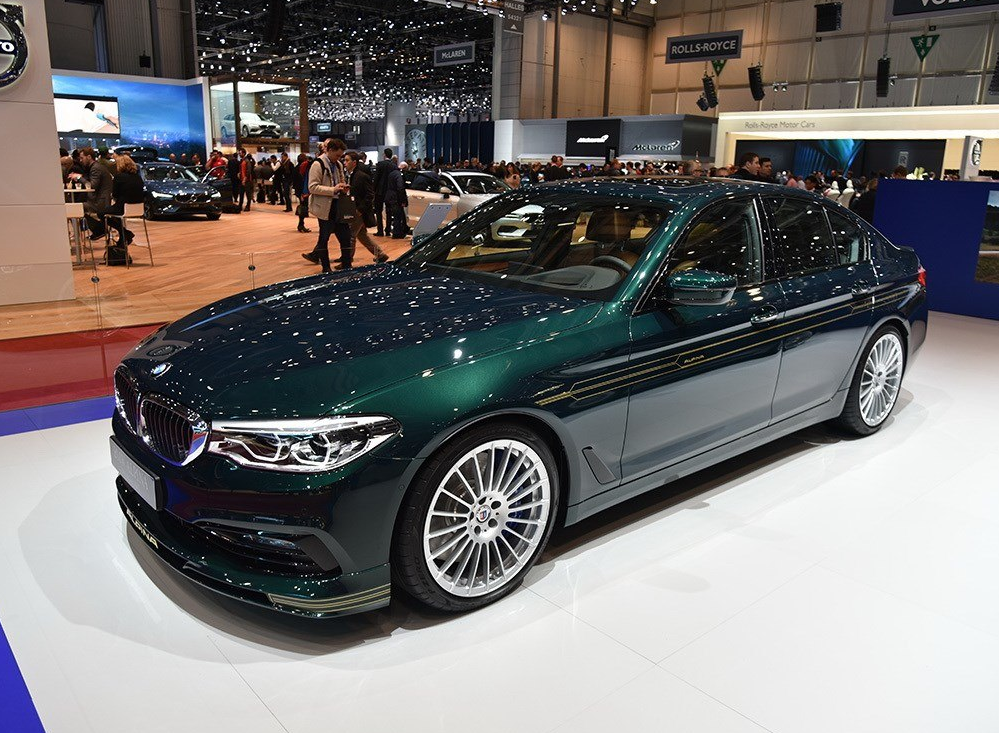 低调内敛的alpina d5的简单欣赏