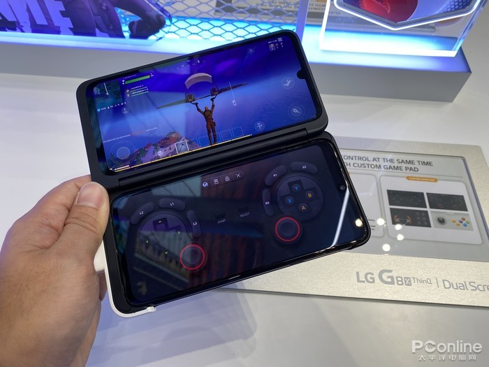 ces现场上手lg g8x thinq:折叠屏时代的双屏异类