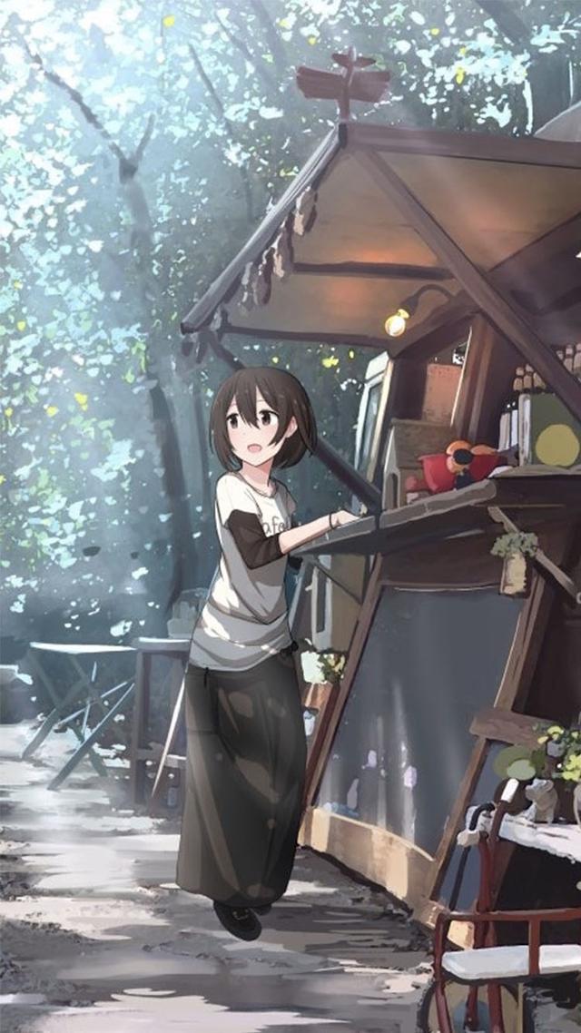 「动漫手机壁纸」就算是一个人,我也走过四方与四季