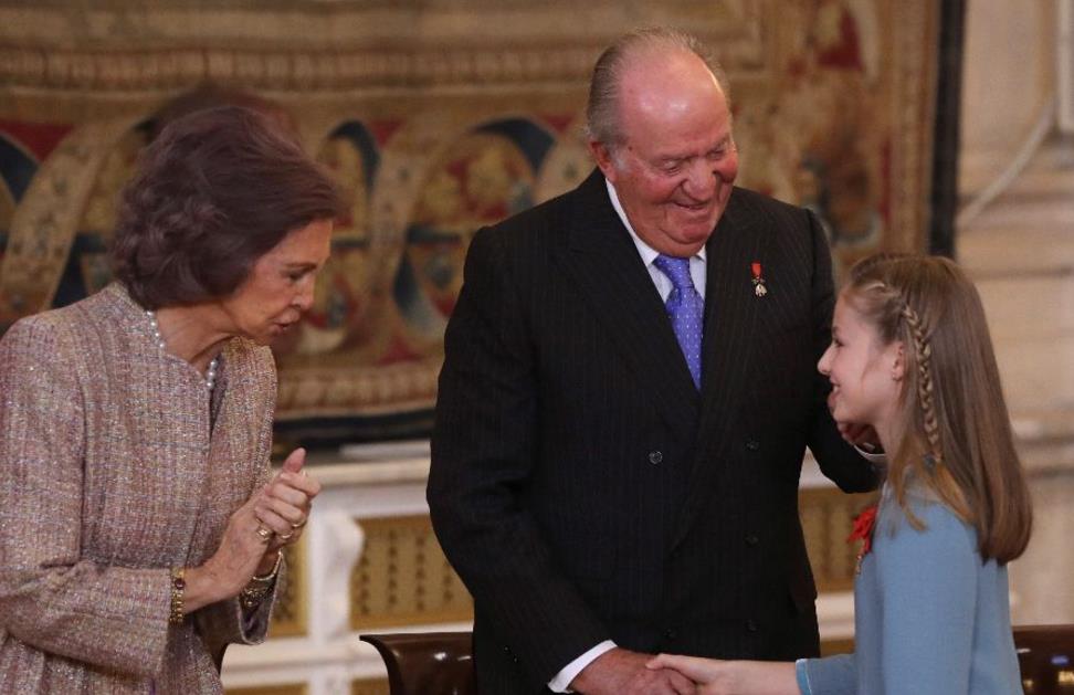 西班牙国王生日,公主罕见露面,王室最好看的公主长得真漂亮!