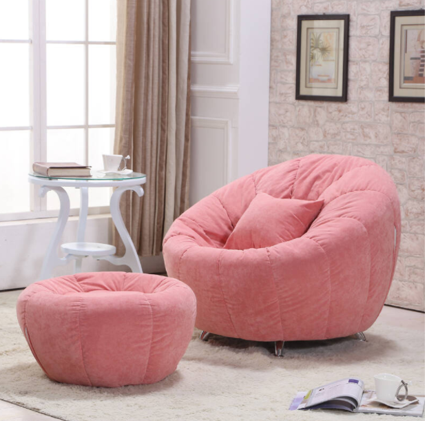 12星座专属"公主风懒人沙发",白羊座纯净糖果色,巨蟹保守龙猫