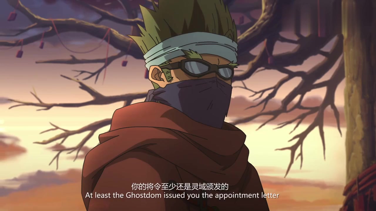 动漫图集:夏玲被王国组织追杀,鬼符三通想让曹焱兵保护夏玲