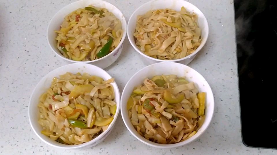 山西面食第二篇～素炒手擀面