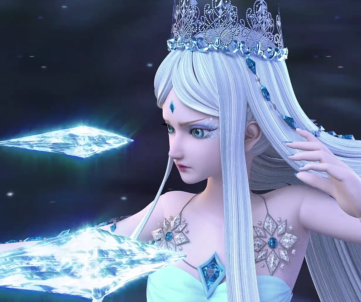 叶罗丽:齐娜能感动冰公主吗?三个细节证明冰公主手下留情了