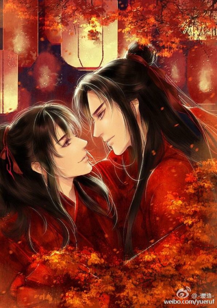 《魔道祖师》忘羡:我们成亲了!不要用你们的结婚照来秀恩爱啊!