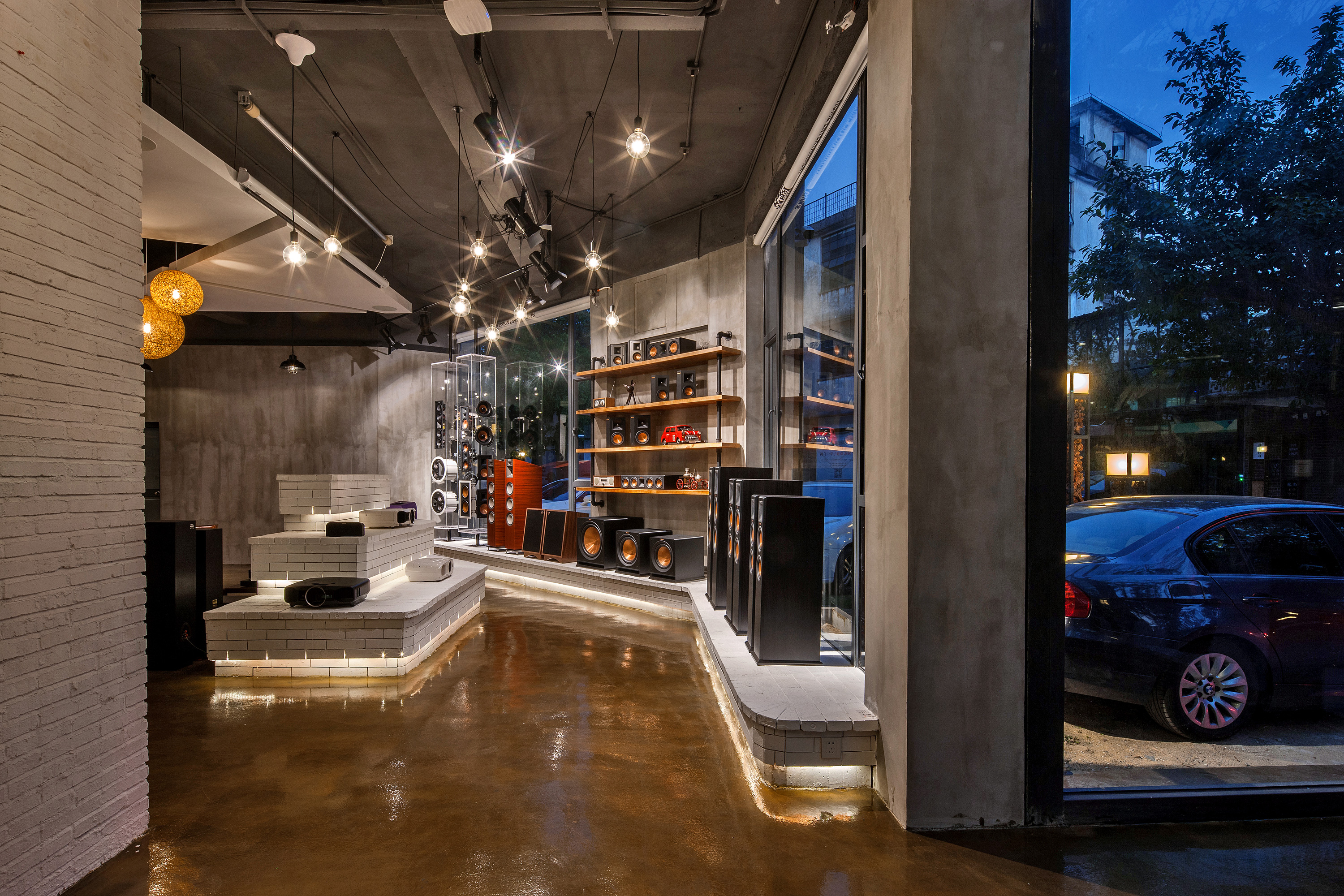 600平影院音响体验店高端设计,享受不一般的视觉和听觉体验