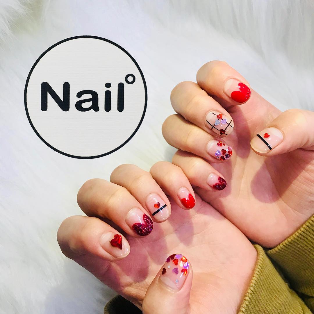 指尖一抹红,你就是跨年最红的小仙女,超强红色美甲