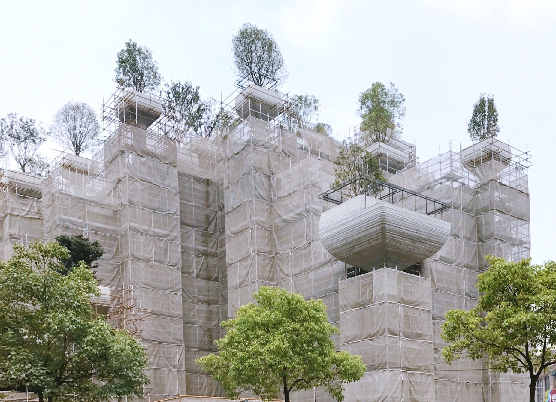 上海市普陀区的天安阳光广场获得建设许可,要到2019年底将建成
