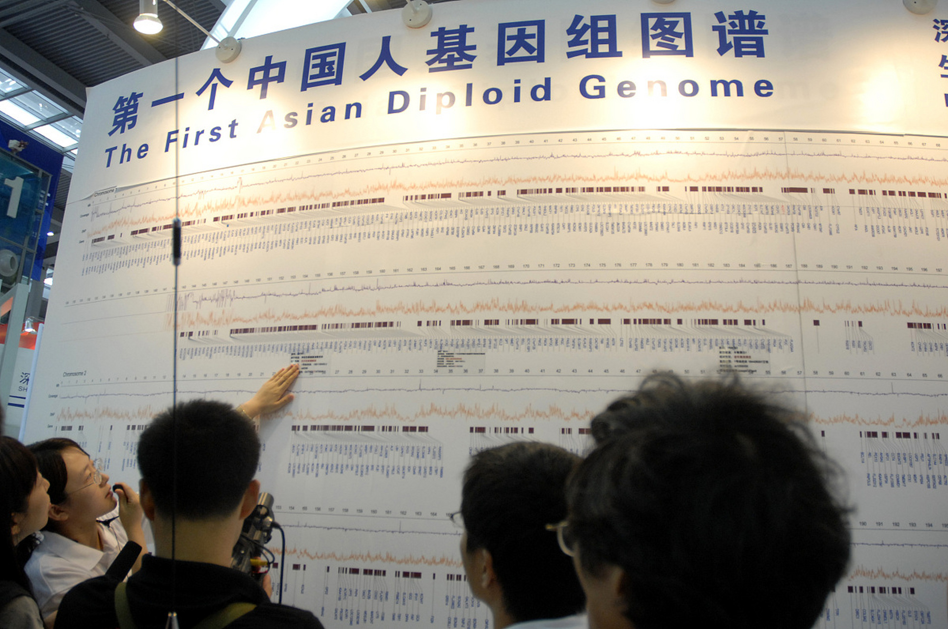 中国人泛基因组图谱 隐藏的专属密码首次揭示  《文汇报》15日报道