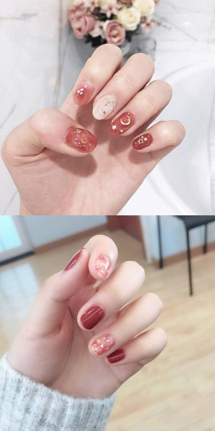 冬季就要新年红?这几款新年美甲,总有一款适合你