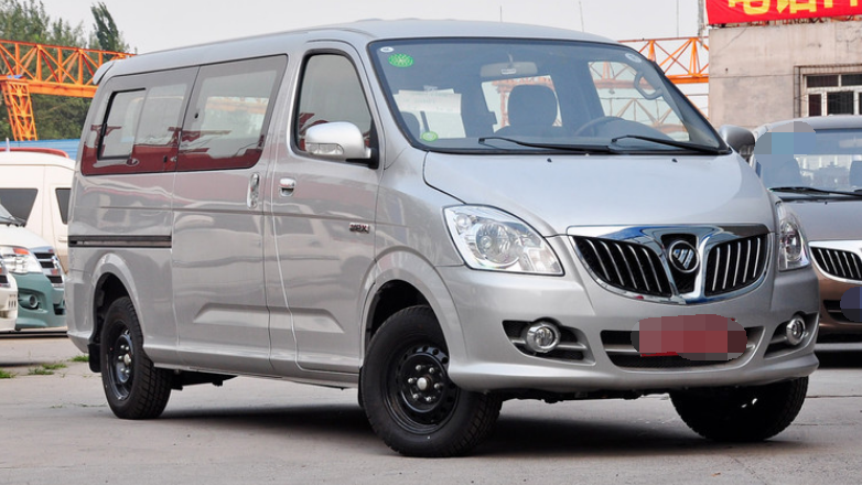 福田汽车蒙派克e,中控才是这款车的看点,整车线条优美流畅!