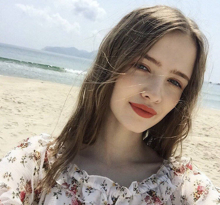 俄罗斯麻豆alisa brunevich,少女感十足的颜值,好美!