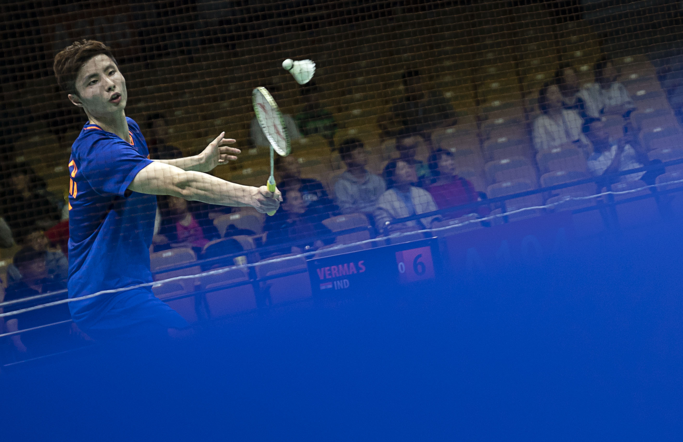 新华社照片,武汉,2019年4月26日    (体育)(4)羽毛球——亚锦赛