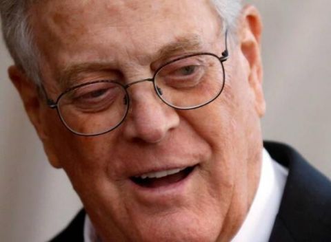 全球著名富豪大卫·科赫去世