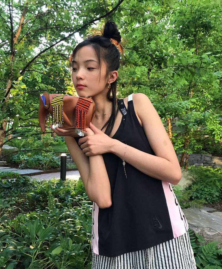 中国超模雎晓雯,鬼马精灵的,超可爱!