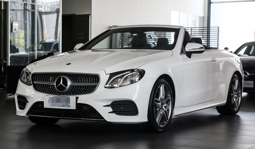 造型流畅外观时尚的奔驰e级敞篷