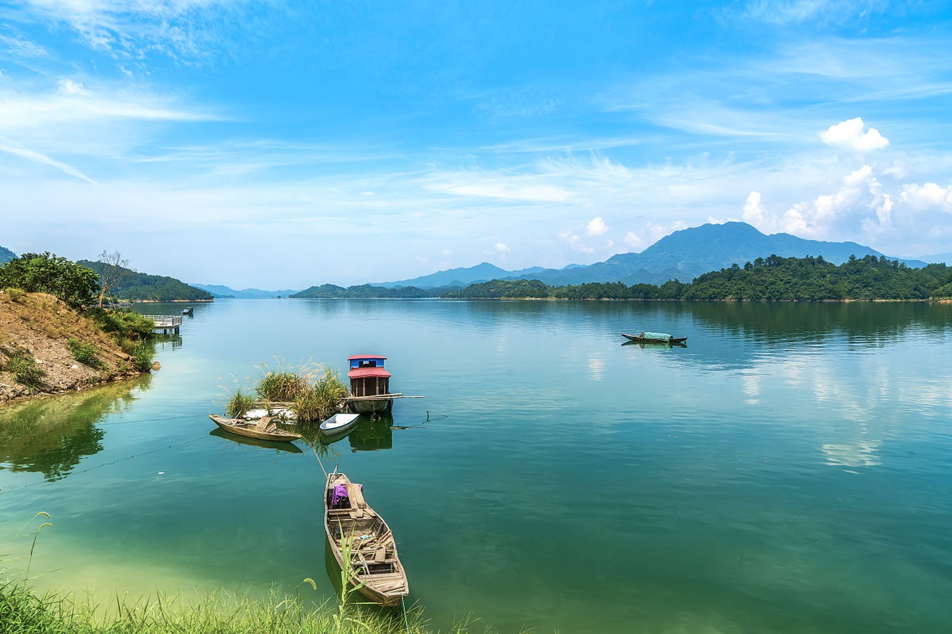 富春江八景图片