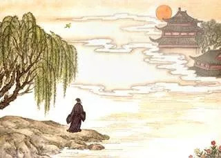10.相见欢.朱敦儒 金陵城上西楼,倚清秋.万里夕阳垂地,大江流.
