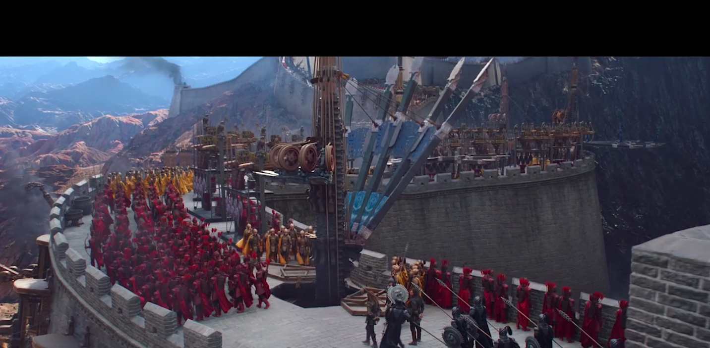 张艺谋的《长城》被称为国产大片,气势不输好莱坞,视觉相当震撼