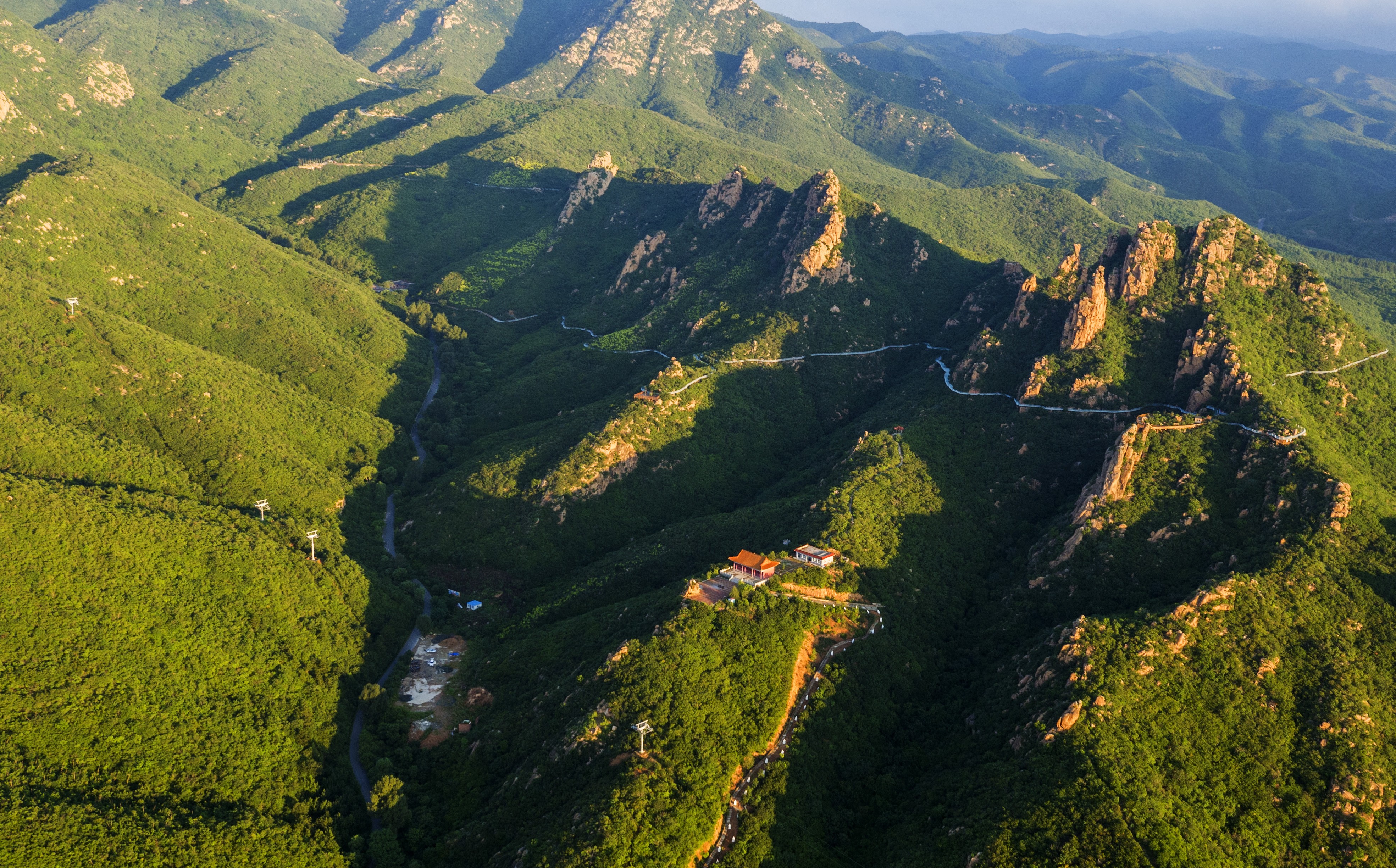 北票大黑山风景区图片图片