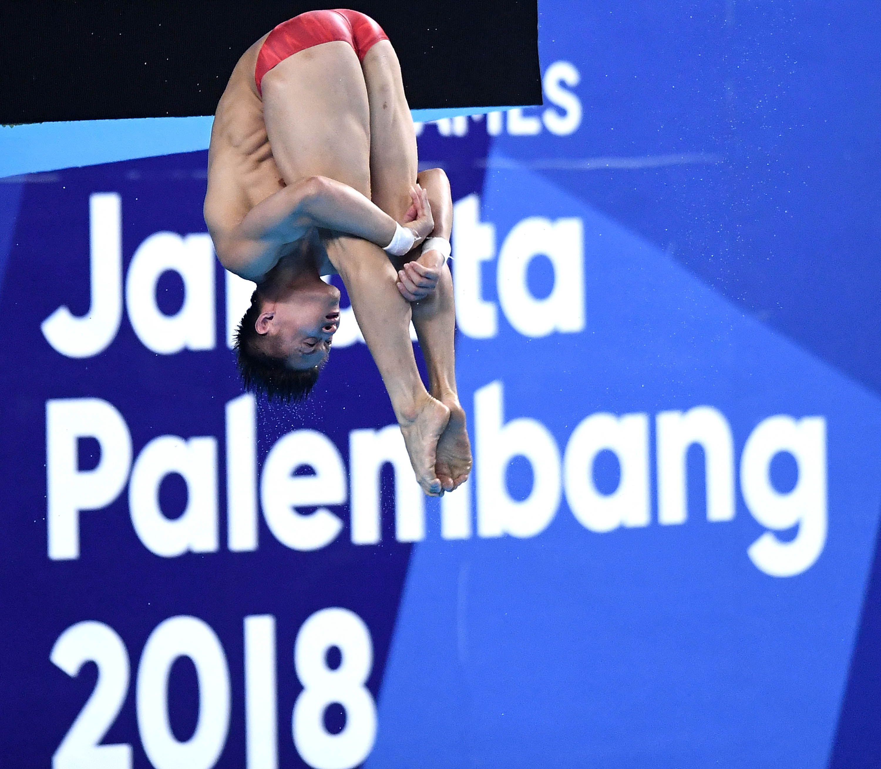 跳水—男子10米跳台:中国选手杨健夺冠(2)