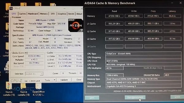 amd銳龍7 2700x性能批量曝光:4,3ghz秒飛i7-8700k