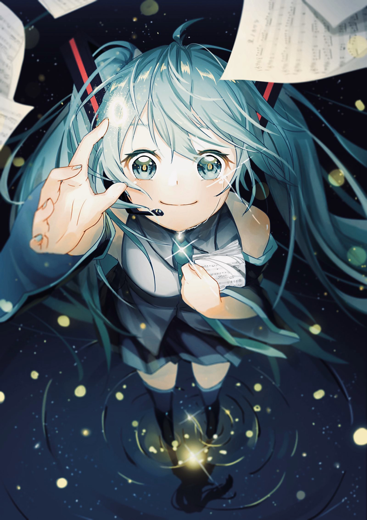 初音未来动漫壁纸:miku骑士团的狂欢,39感谢祭,精选p站插画