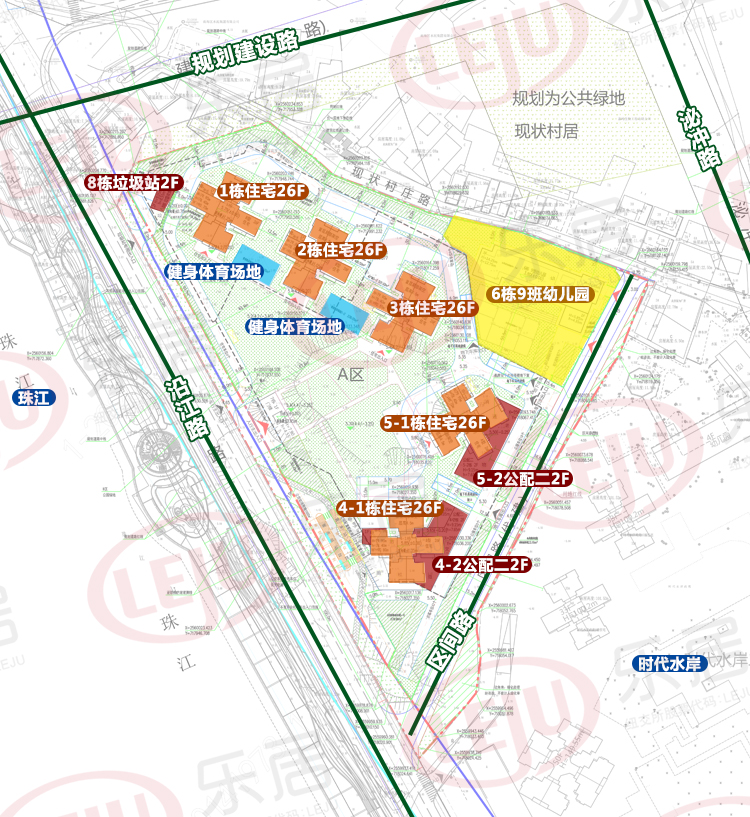 金沙洲又一纯新盘规划出炉 紧挨时代水岸二期