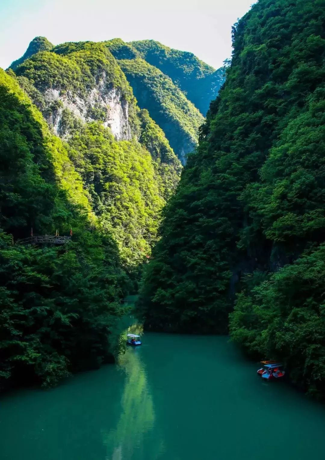 到保康五道峡,来一场找回自我的治愈之旅!