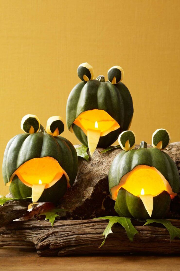 有趣的南瓜雕刻 很多人都非常喜欢这些有趣的南瓜雕刻的创意