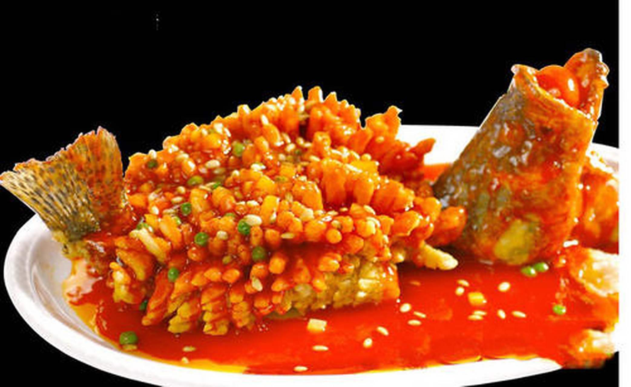 美食教程# 松鼠桂鱼:不少人在听到这个名字的时候可能会误以为这是一