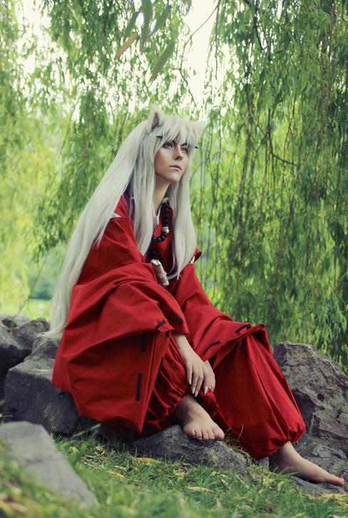 犬夜叉cos,网友:神乐阿姨,拜托你答应我!别玩二次元了好吗?