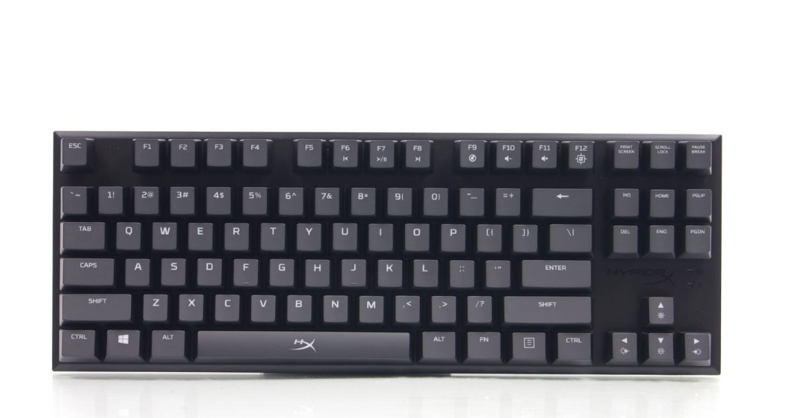 非常帅气沉稳的外观,极具有电竞风格!金士顿键盘到底